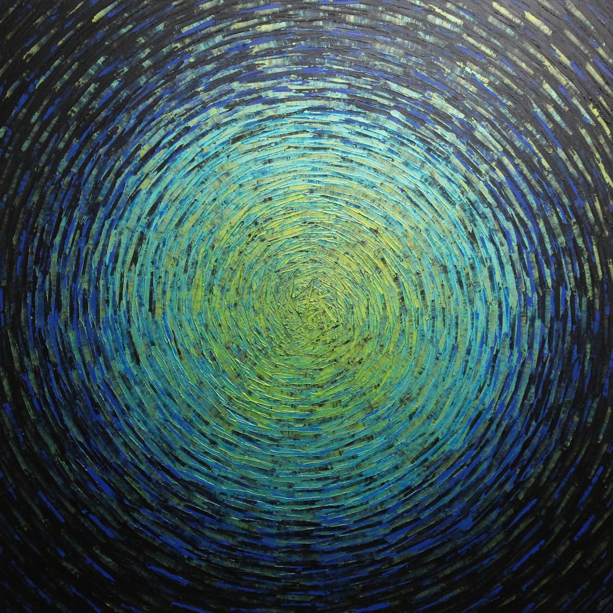  Vast Algal Radiance By Jonathan Pradillon, 39 X 39, Artwork For Sale On Artfinder