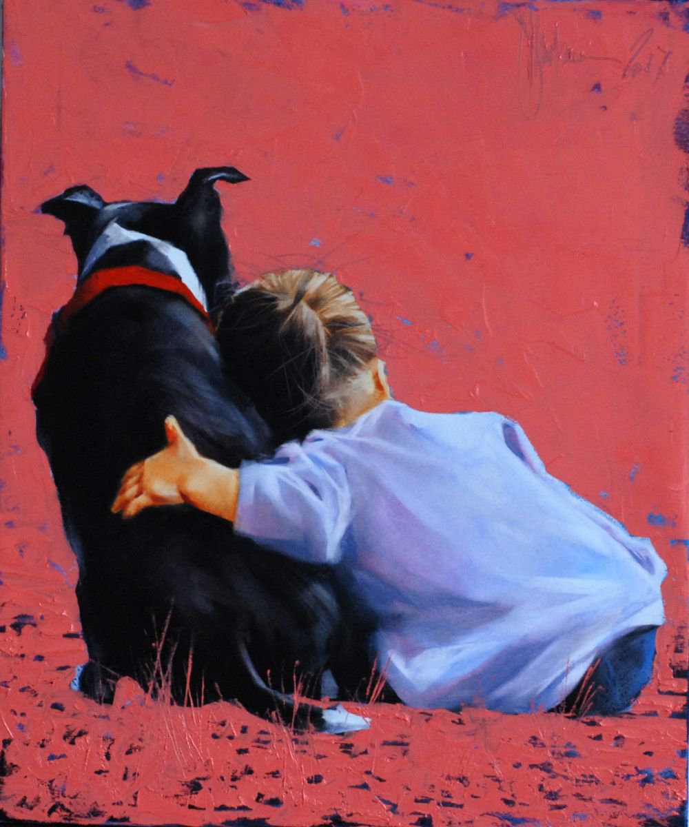 True Friendship Oil Painting By Igor Shulman Artfinder   3037cb2a8c5646d59ca4a1b74325a34a 