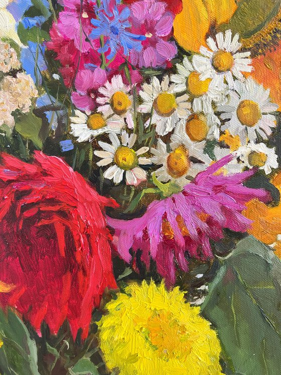 Colorful Flowers Still life