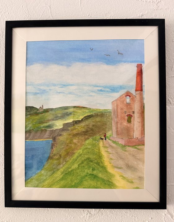 Cornwall - Tin mining Framed