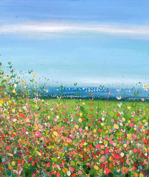 Beach Flowers by Sandy Dooley