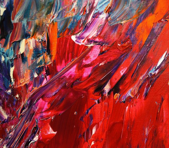 Slim: Red Energy Abstraction 1