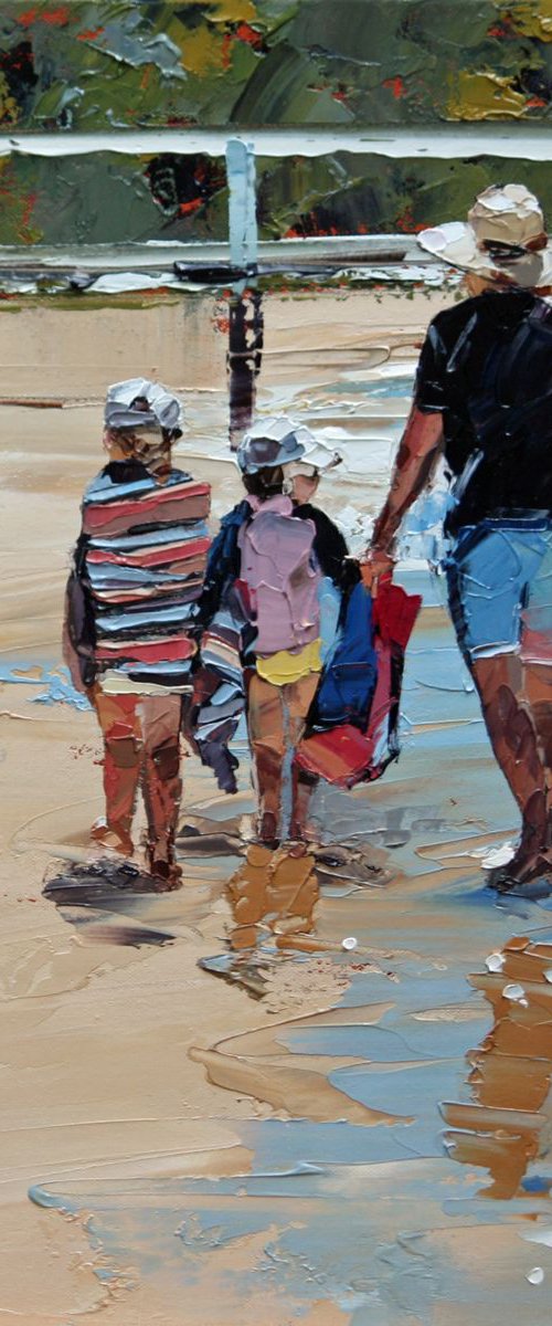 Another Beach Day Done II by Claire McCall