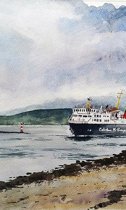 Oban Calmac Ferry Scotland by Stephen Murray