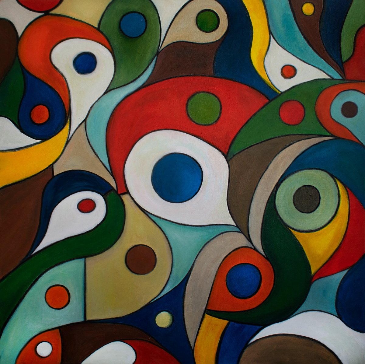 Birds Of Paradise Ii By Nikola Ivanovic, 31 X 31, Artwork For Sale On Artfinder