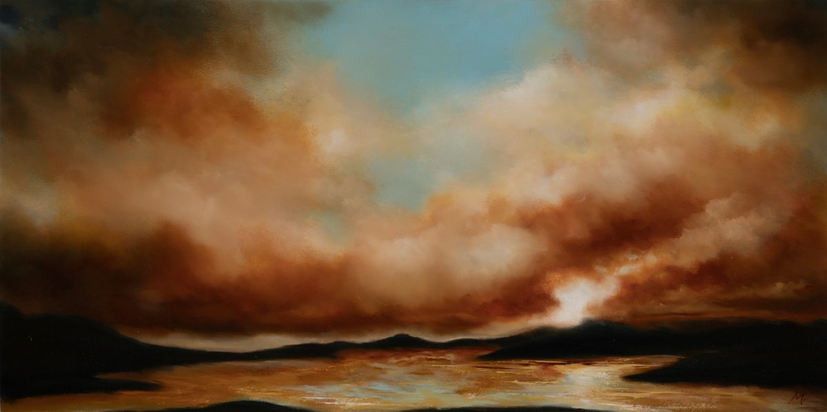 View To The Isle Of Skye 7, Scotland By Rolf Marriott, 28 X 14, Artwork For Sale On Artfinder