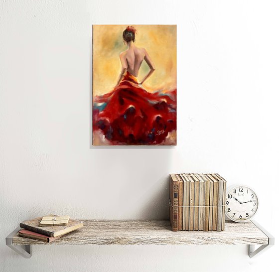 Elegance, Flamenco Dancer