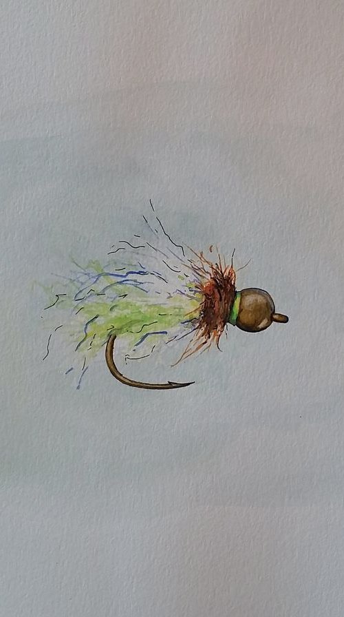 Iced Apple Caddis by Katrina Case