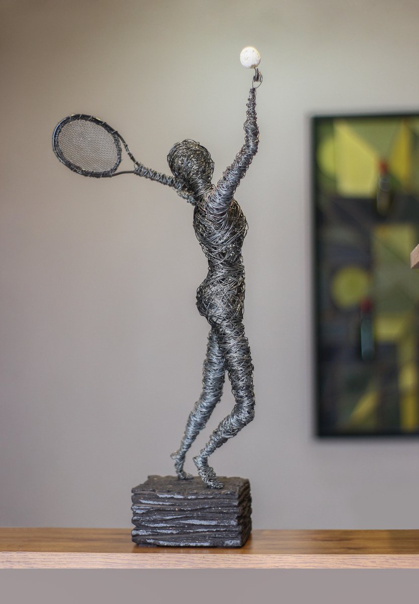 Expressive Sculpture , Hit By Karen Axikyan, 9 X 22, Artwork For Sale On Artfinder