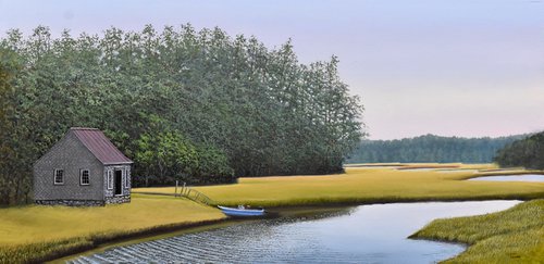 Maine Marsh by Gilbert Lessard