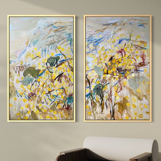 At the foot of the mountain