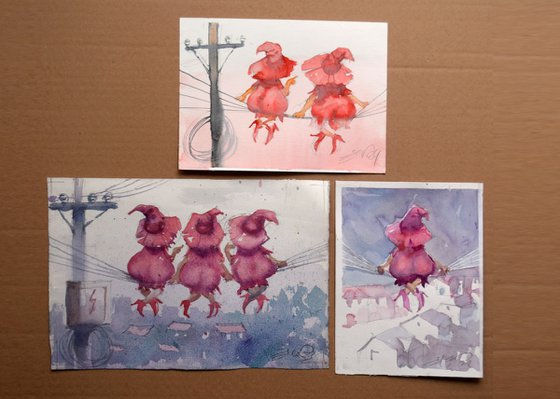 Little magic chat  3 pieces