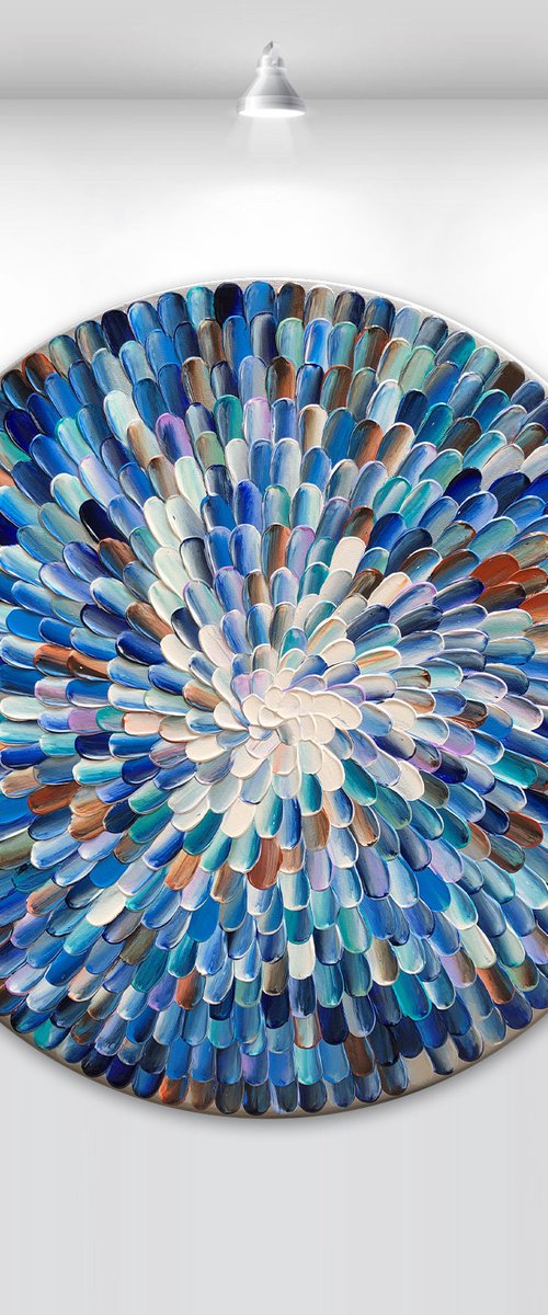 'Nix orbis II' - 20x20” by Tatiana Georgieva