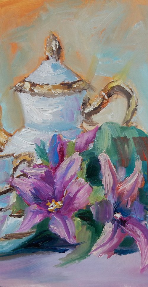 Teacups and Flowers. by Vita Schagen