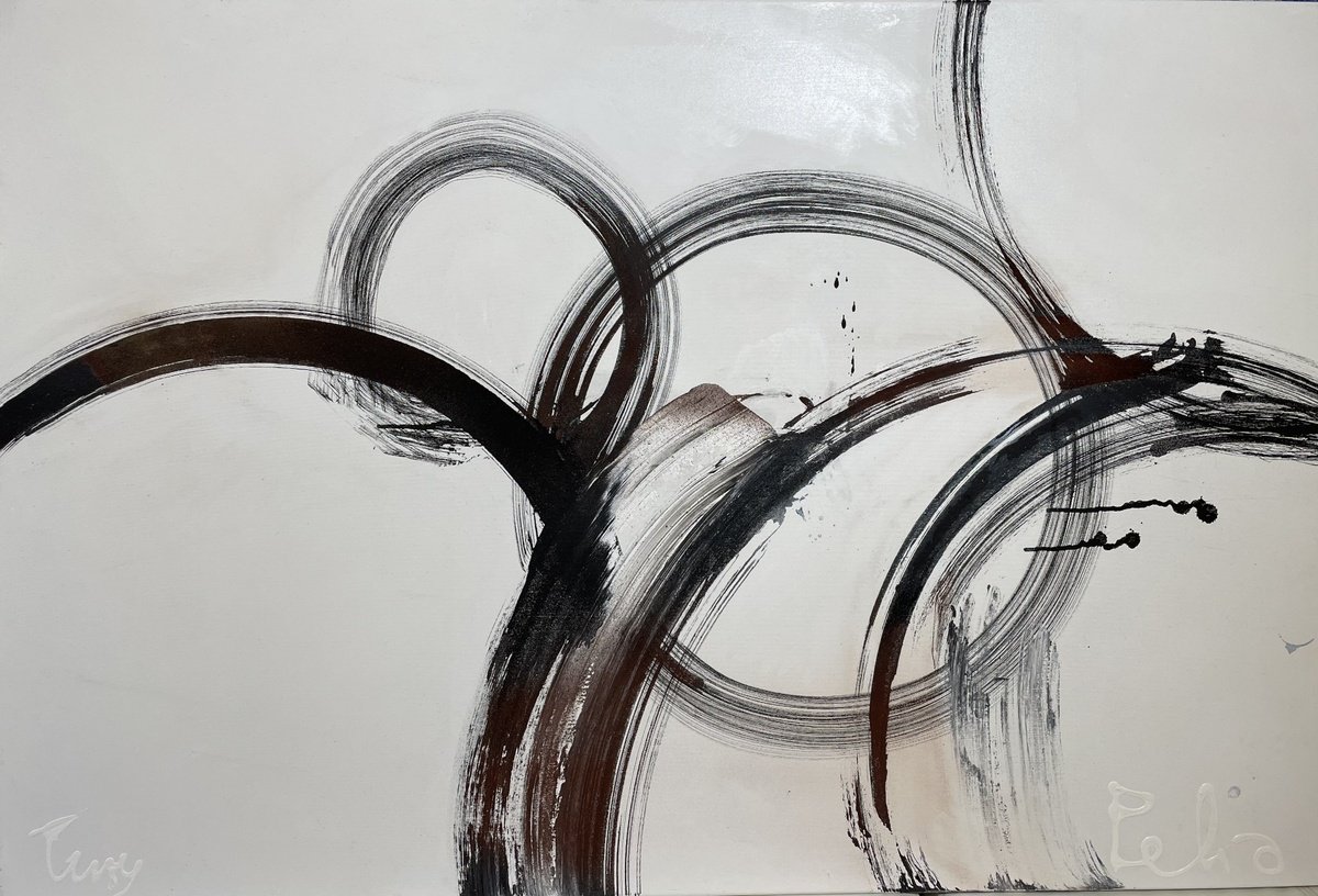 Circles By Tiny De Bruin, 59 X 39, Artwork For Sale On Artfinder