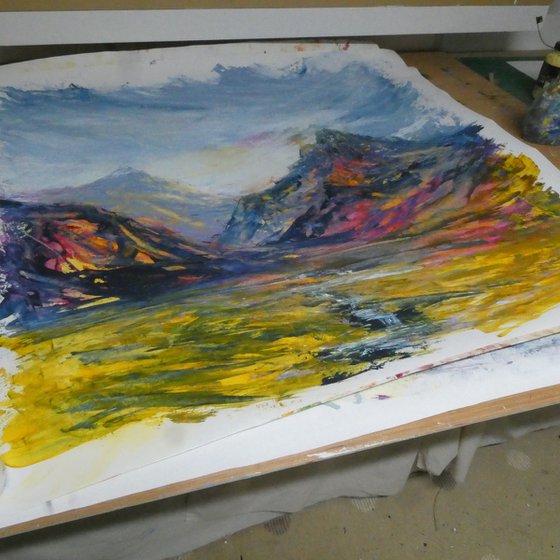 Early Morning Among The Peaks