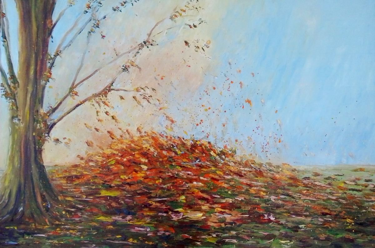 The Autumn Leaves by Therese O’Keeffe