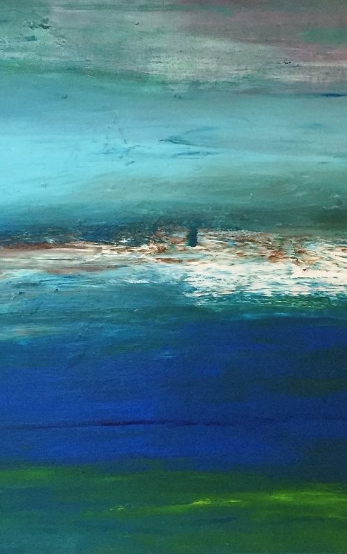 Landscape Oostvaarders plassen by Tiny de Bruin