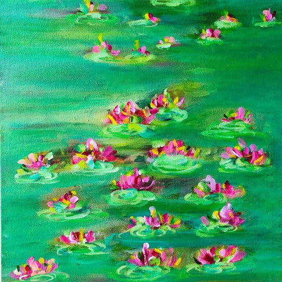 Lilies In Green 2