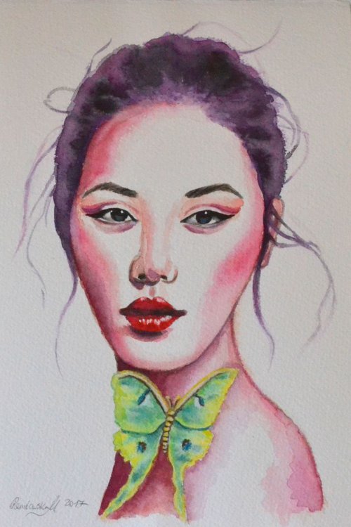 "Asian girl" by Monika Rembowska