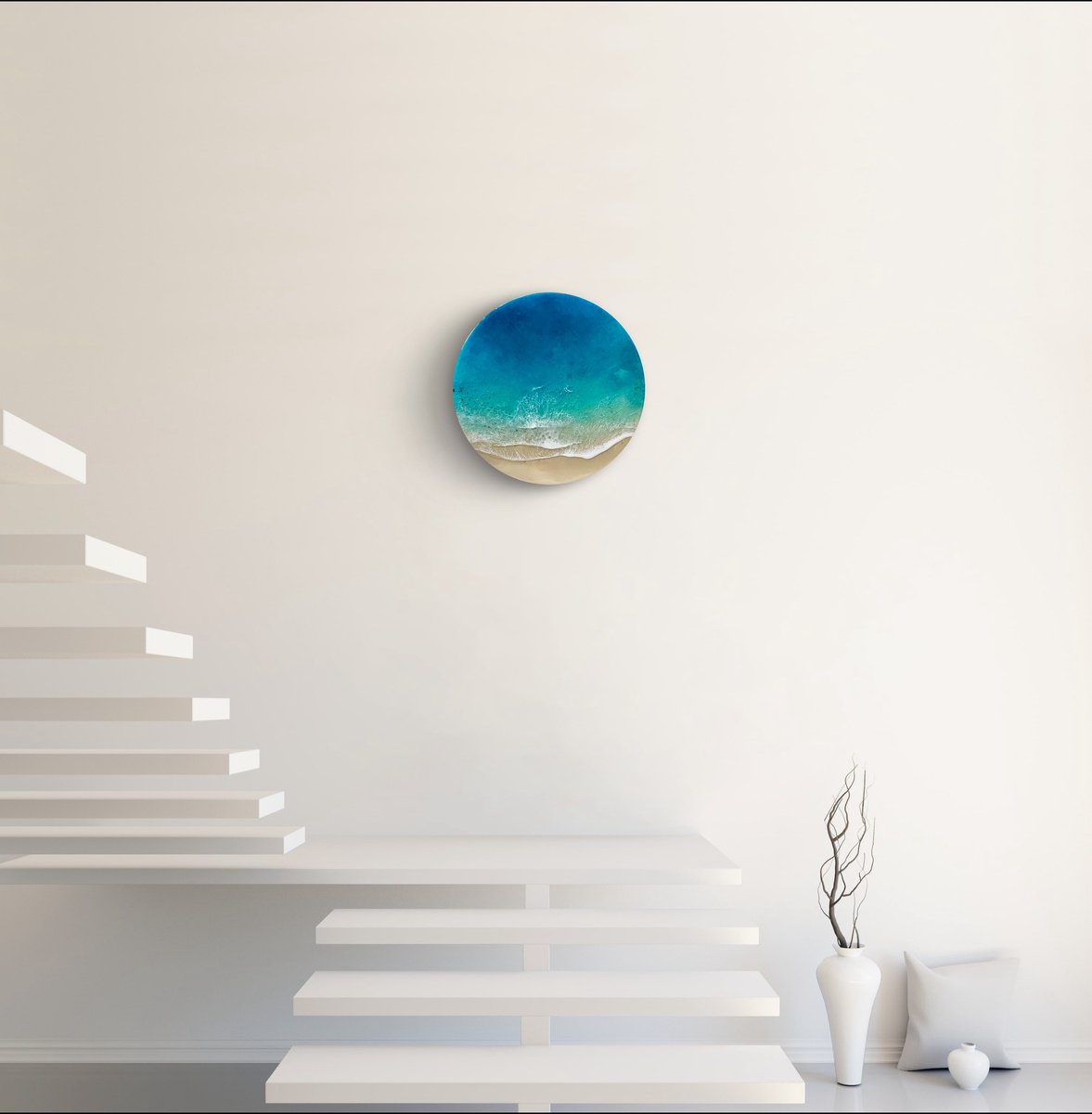 Round ocean #87 by Ana Hefco