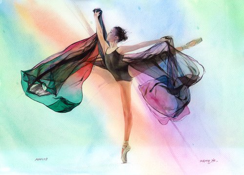 Ballet Dancer CDLXXXIII by REME Jr.