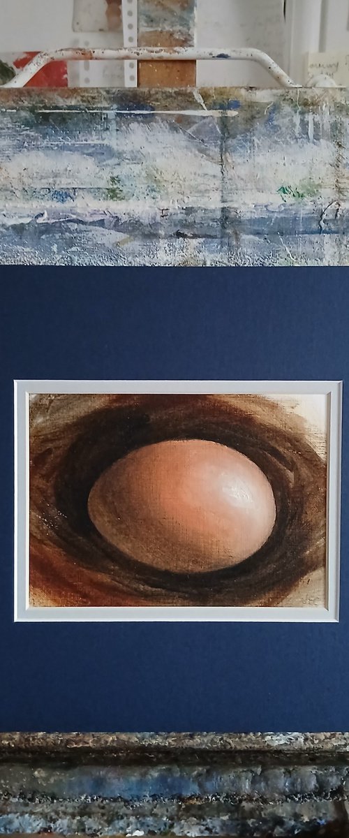 Egg Study by Jane  Elizabeth Cullum