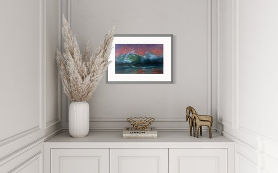 Tropical evening, strawberry