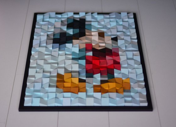 Wooden Wall Art "Mickey Mouse"