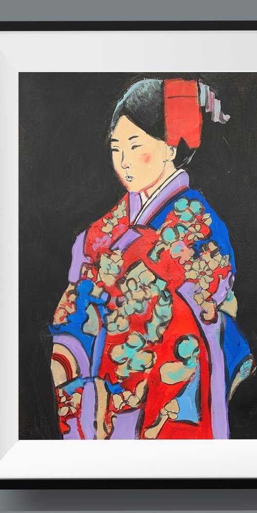 Japanese beauty. Fantasy woman. #13 by Vita Schagen