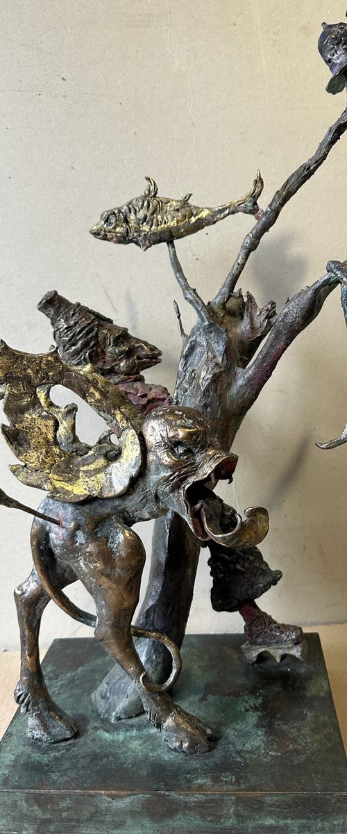 Tribute to Hieronymus Bosch by Toth Erno