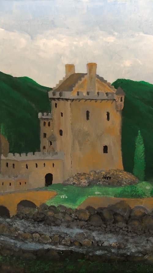 Scottish Castle 013 by Alan Horne Art Originals