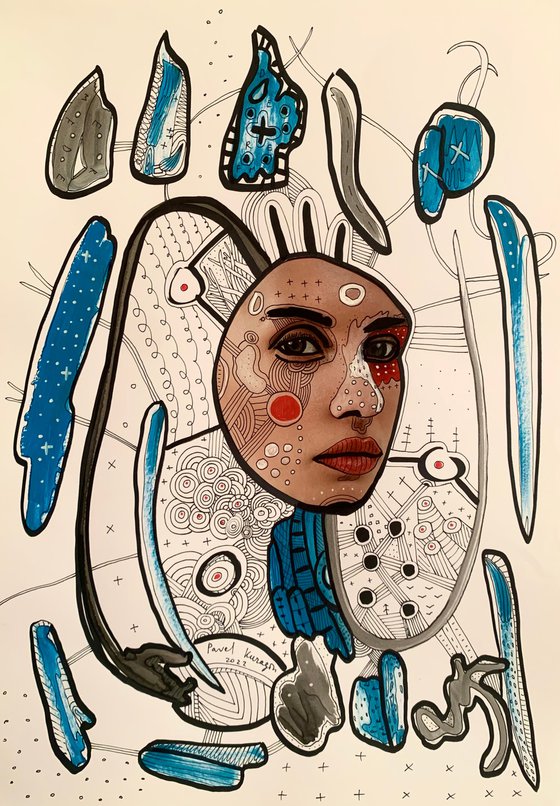 Surreal portrait #117