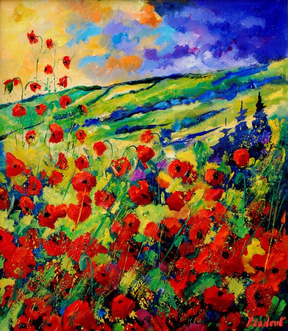 Summer landscape in Provence