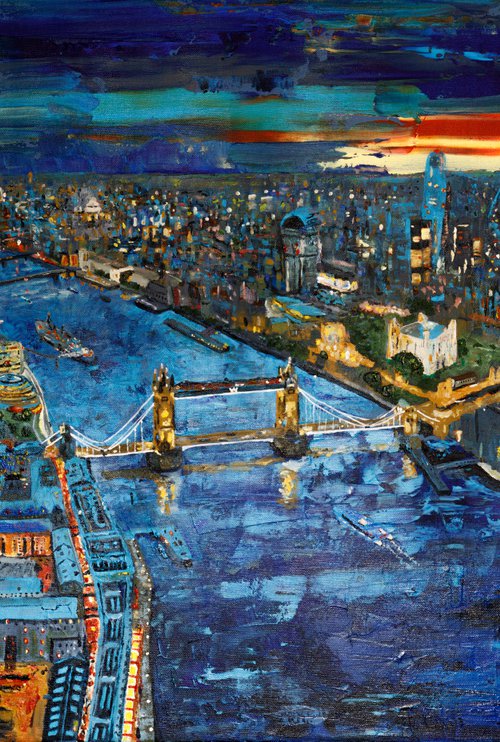 London - Last Light by Phil Smith