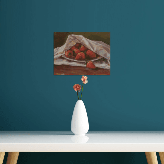 Strawberries (9x12x0.7'')