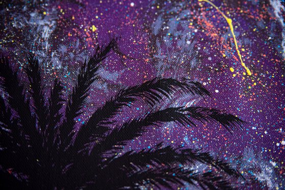 Violet dreams of the night