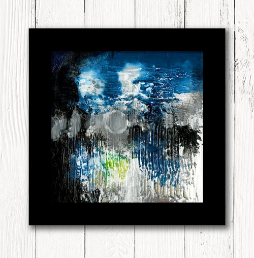 Mystic Journey 32 - Framed Textural Abstract Painting by Kathy Morton Stanion by Kathy Morton Stanion