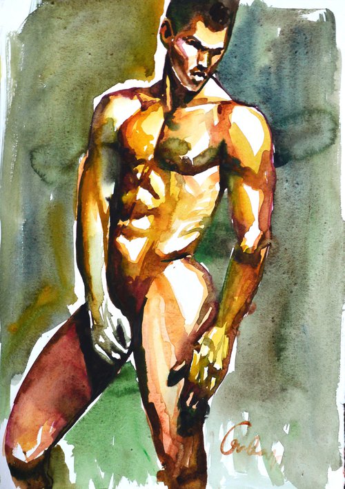 Male Nude 55 by Ga Ga