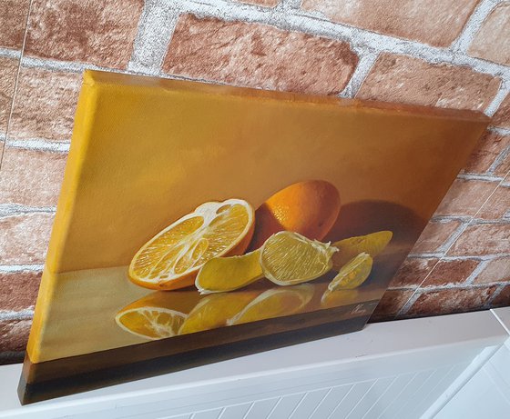 Still Life with Orange