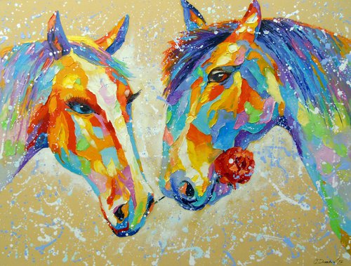 Love horse by Olha Darchuk