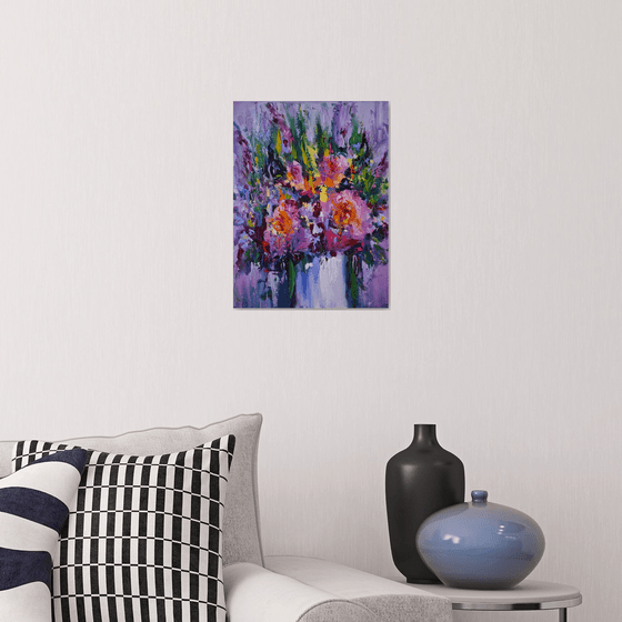 Study in lilac tones