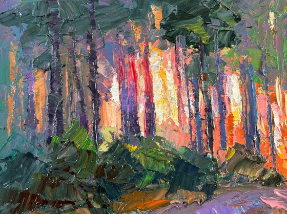 Summer Morning at Sunrise