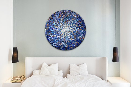 'Nix regina orbis V' - 36x36”