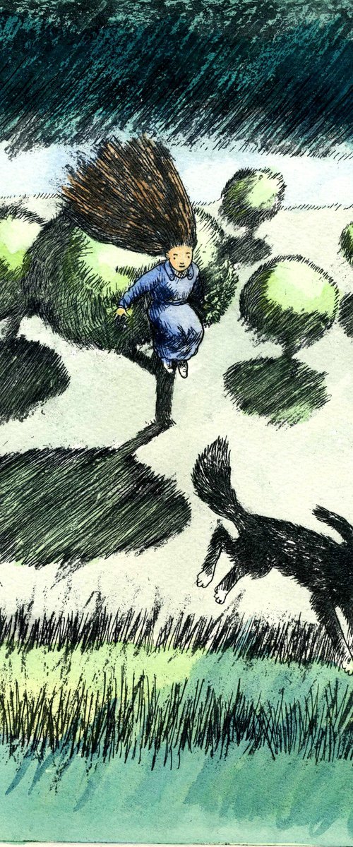 The Girl in the Bush 2 by Kevin Maddison