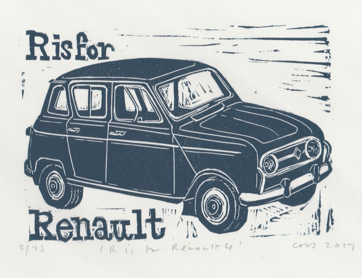 R is for Renault by Caroline Nuttall-Smith
