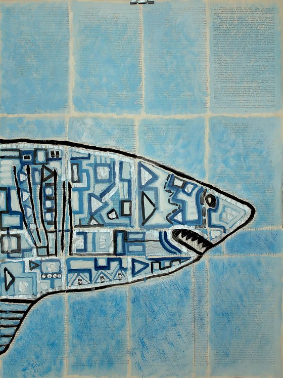 Shark.(triptych)