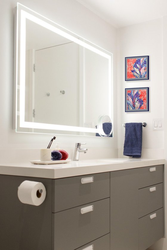 Sunset Oasis, set of 2