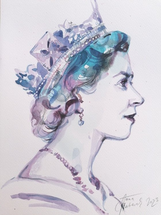 young queen profile Elizabeth II