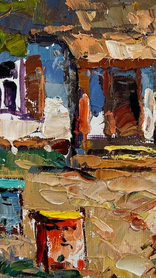 Apiary in the yard by Kalenyuk Alex